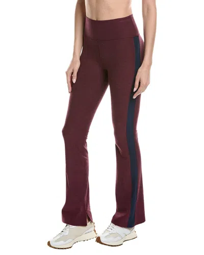 Beyond Yoga 30in Spacedye Gemini Colorblock Side Slit Pant In Brown