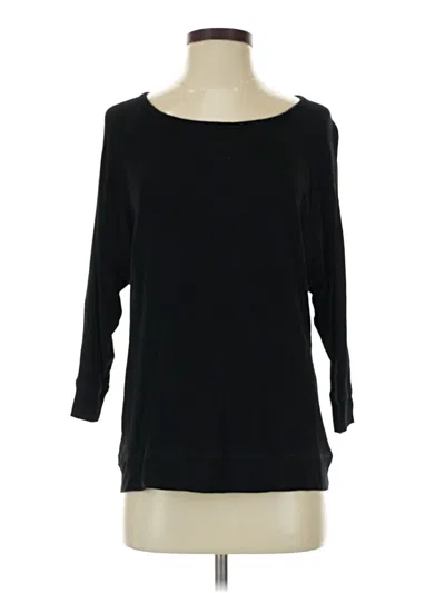 Pre-owned Beyond Yoga 3/4 Sleeve T-shirt In Black