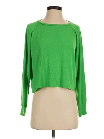 Pre-owned Beyond Yoga 3/4 Sleeve T-shirt In Green