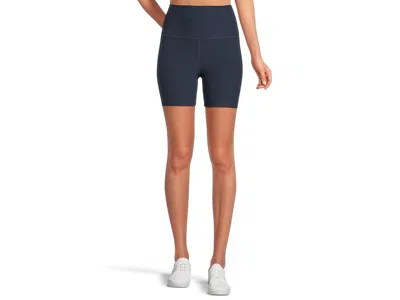 Beyond Yoga 5 Spacedye Keep Pace Shorts In Blue