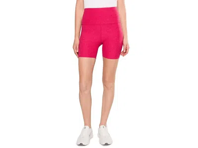 Beyond Yoga 5 Spacedye Keep Pace Shorts Women's Clothing Berry Red Heather: Xs (us Women's 2-4) 5
