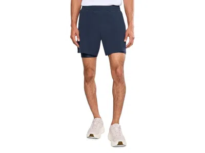 Beyond Yoga 7 Pivotal 2.0 Lined Shorts Men's Shorts Nocturnal Navy: 2xl, Elastane/polyester In Blue