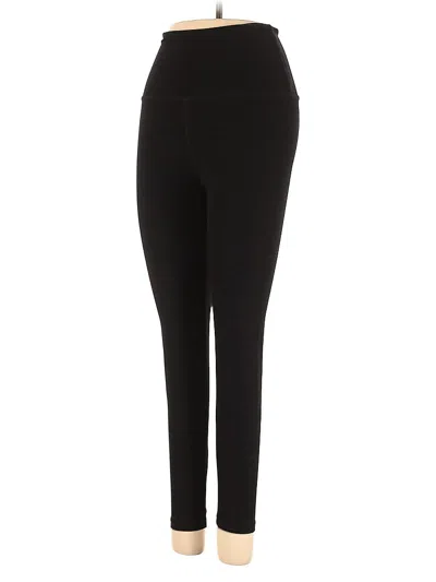 Pre-owned Beyond Yoga Active Pants In Black