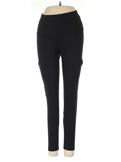 Pre-owned Beyond Yoga Active Pants In Black