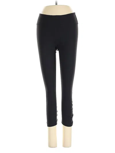 Pre-owned Beyond Yoga Active Pants In Black