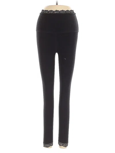 Pre-owned Beyond Yoga Active Pants In Black