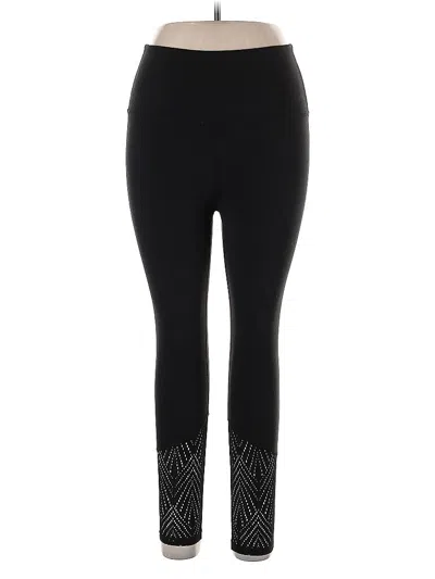 Pre-owned Beyond Yoga Active Pants In Black