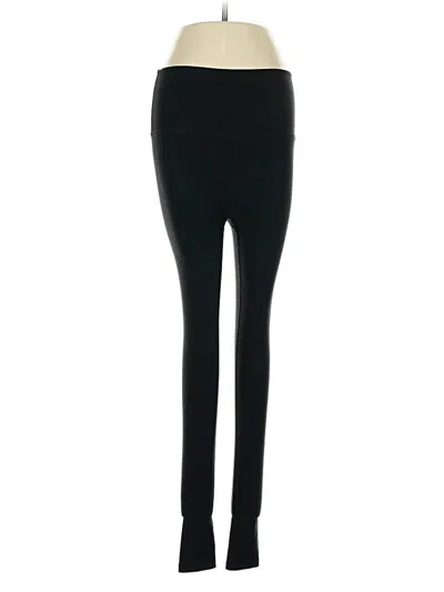 Pre-owned Beyond Yoga Active Pants In Black