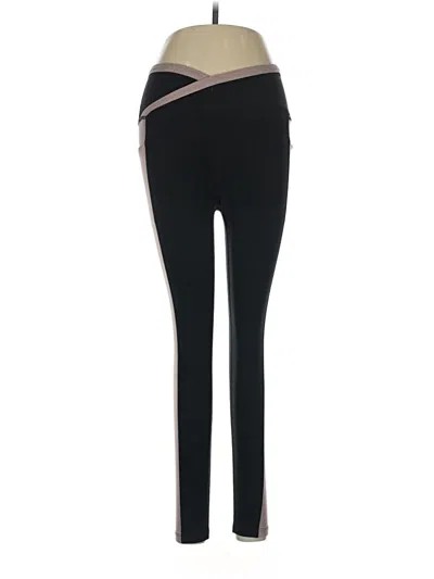 Pre-owned Beyond Yoga Active Pants In Black