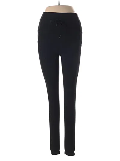 Pre-owned Beyond Yoga Active Pants In Black