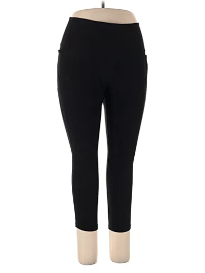 Pre-owned Beyond Yoga Active Pants In Black