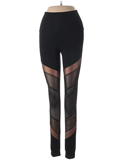 Pre-owned Beyond Yoga Active Pants In Black