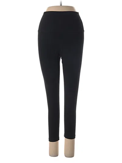 Pre-owned Beyond Yoga Active Pants In Black