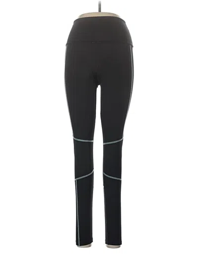 Pre-owned Beyond Yoga Active Pants In Black