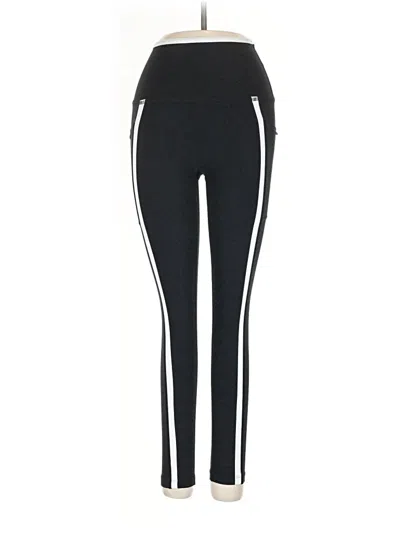 Pre-owned Beyond Yoga Active Pants In Black