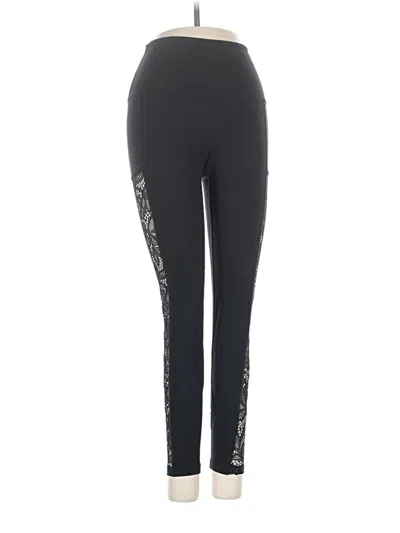 Pre-owned Beyond Yoga Active Pants In Black