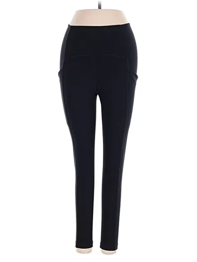 Pre-owned Beyond Yoga Active Pants In Black