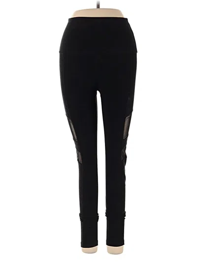 Pre-owned Beyond Yoga Active Pants In Black