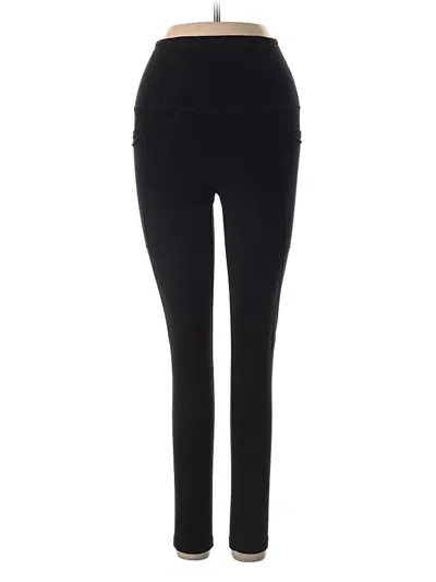Pre-owned Beyond Yoga Active Pants In Black