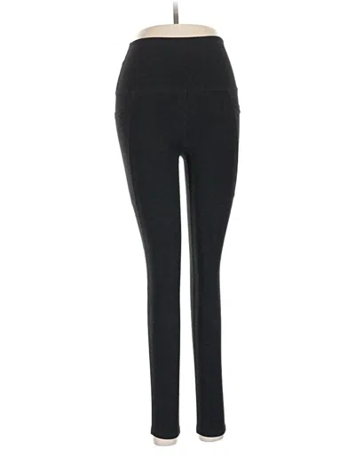 Pre-owned Beyond Yoga Active Pants In Black