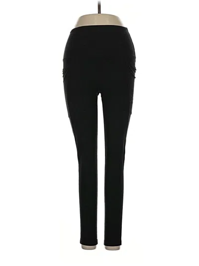 Pre-owned Beyond Yoga Active Pants In Black