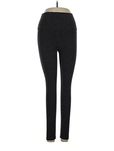 Pre-owned Beyond Yoga Active Pants In Black