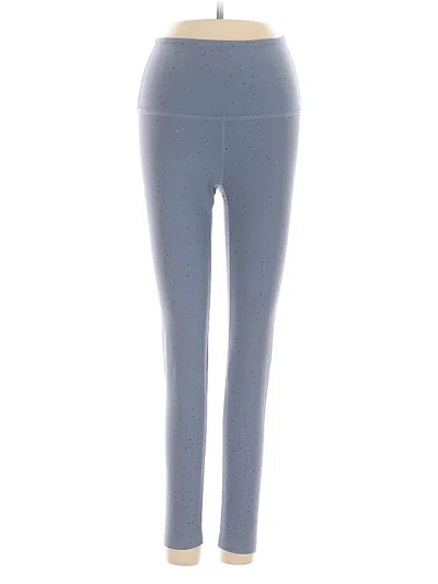 Pre-owned Beyond Yoga Active Pants In Blue