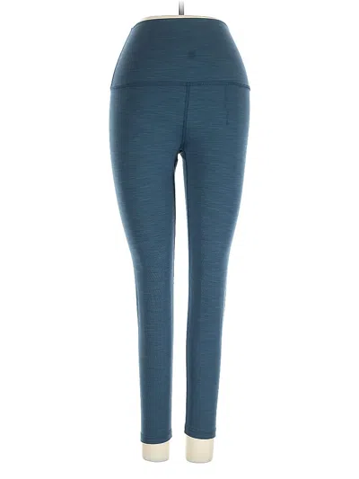 Pre-owned Beyond Yoga Active Pants In Blue