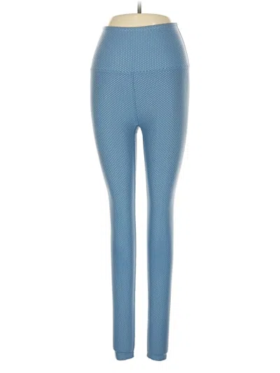Pre-owned Beyond Yoga Active Pants In Blue