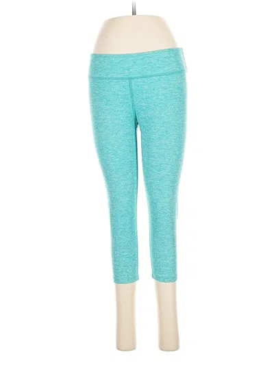 Pre-owned Beyond Yoga Active Pants In Blue