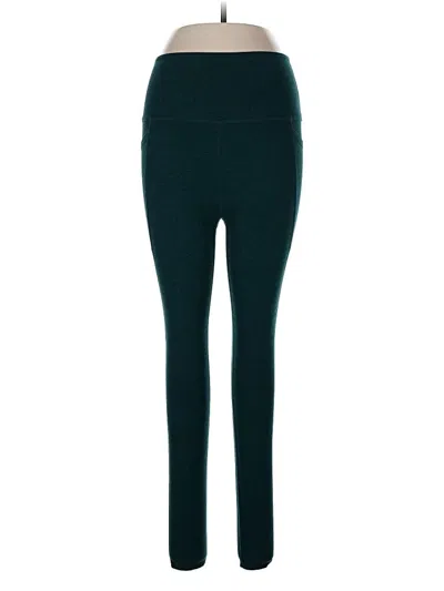 Pre-owned Beyond Yoga Active Pants In Blue