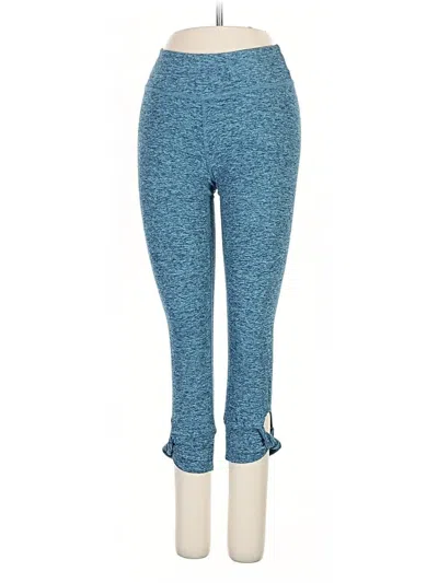 Pre-owned Beyond Yoga Active Pants In Blue
