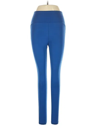 Pre-owned Beyond Yoga Active Pants In Blue
