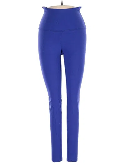 Pre-owned Beyond Yoga Active Pants In Blue