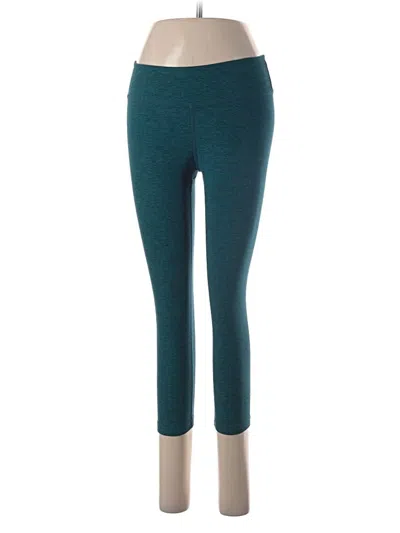 Pre-owned Beyond Yoga Active Pants In Blue