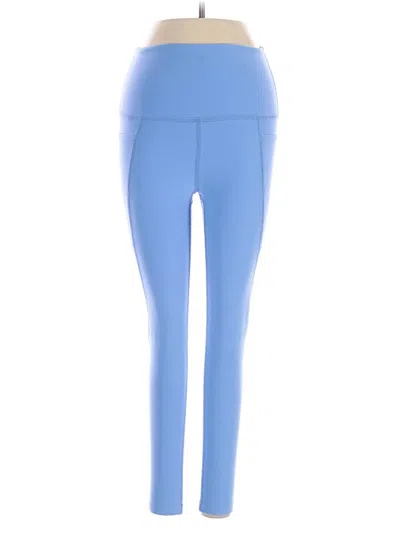 Pre-owned Beyond Yoga Active Pants In Blue