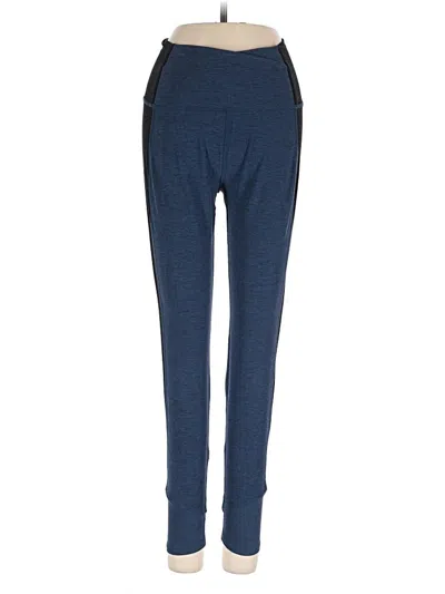 Pre-owned Beyond Yoga Active Pants In Blue