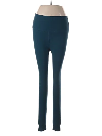 Pre-owned Beyond Yoga Active Pants In Blue