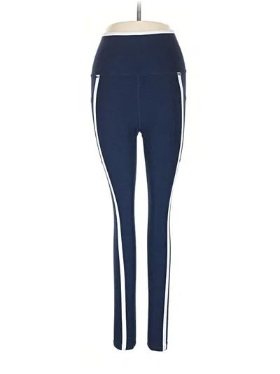 Pre-owned Beyond Yoga Active Pants In Blue