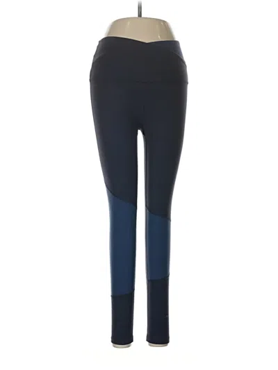 Pre-owned Beyond Yoga Active Pants In Blue