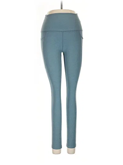 Pre-owned Beyond Yoga Active Pants In Blue