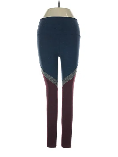 Pre-owned Beyond Yoga Active Pants In Blue