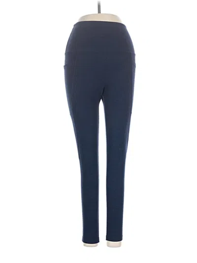 Pre-owned Beyond Yoga Active Pants In Blue