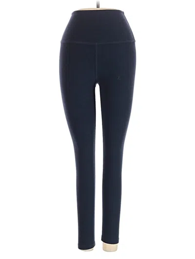 Pre-owned Beyond Yoga Active Pants In Blue