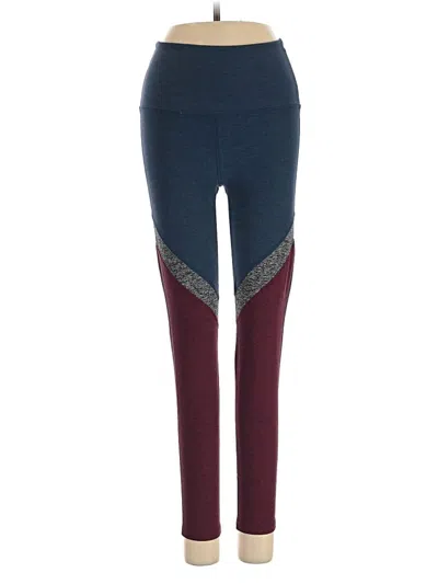 Pre-owned Beyond Yoga Active Pants In Blue