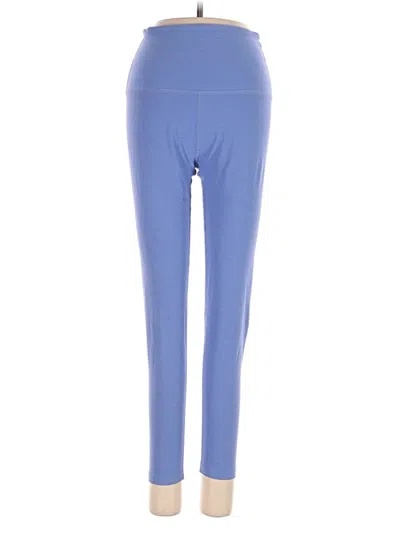 Pre-owned Beyond Yoga Active Pants In Blue