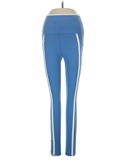 Pre-owned Beyond Yoga Active Pants In Blue