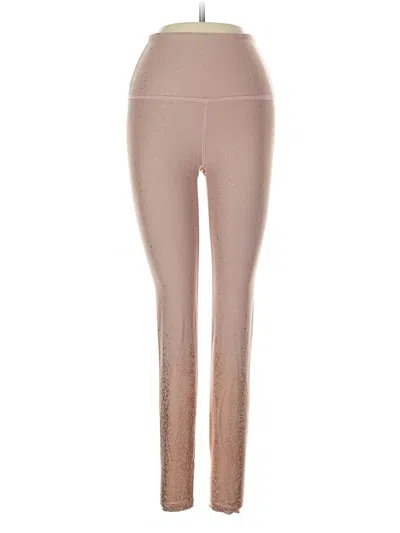 Pre-owned Beyond Yoga Active Pants In Brown