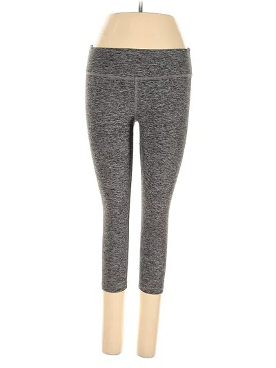 Pre-owned Beyond Yoga Active Pants In Gray