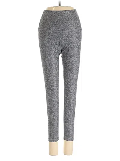 Pre-owned Beyond Yoga Active Pants In Gray